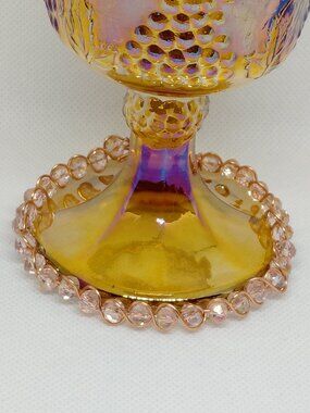 Artisan Vintage Marigold Collection Blush Rose Crystal Bracelet